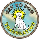 CAT TO DOG TRANSLATION LOGO